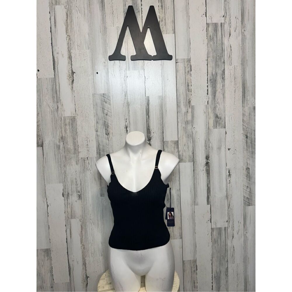 Rachel black tank top